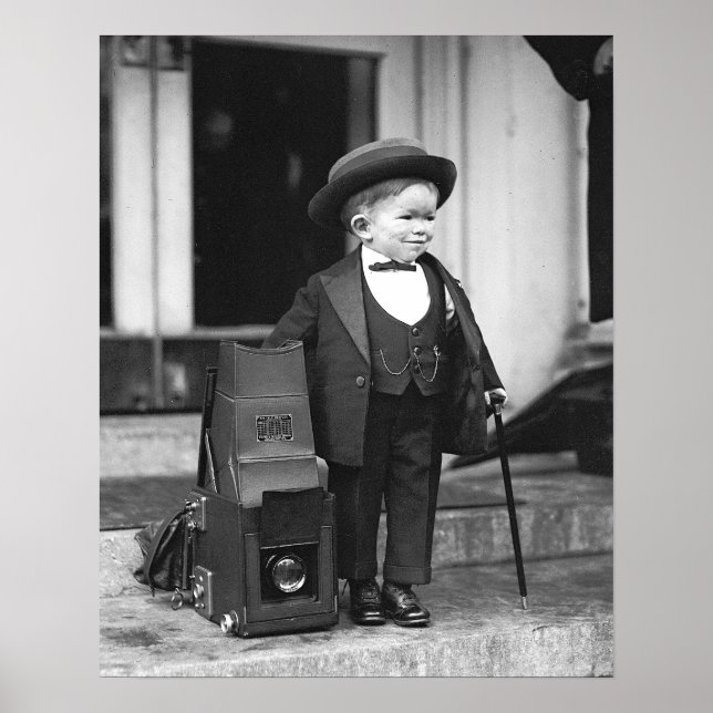 Affiches Major Mite, 1922. Photo vintage (Devant)