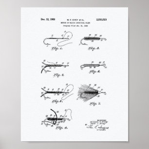 Affiches Making Artificial 1950 Brevet Art - Livre blanc