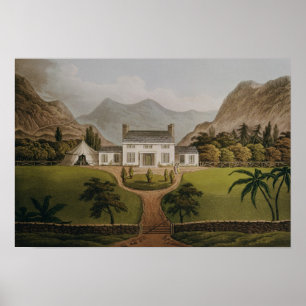 Affiches Mal-Maison de Bonaparte à Sainte-Hélène, 1821