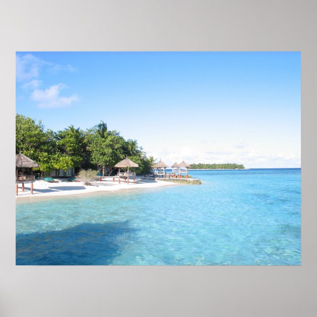 Affiches Maldives (Devant)