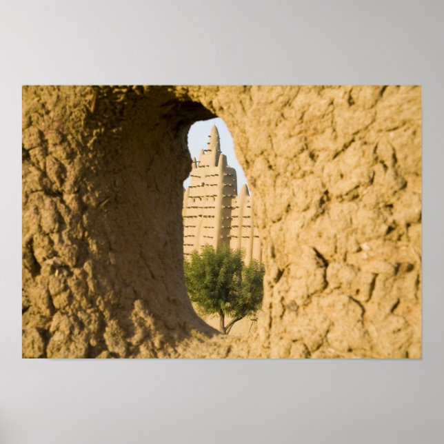 Affiches Mali, Jenne. Grand Mosque 2 (Devant)