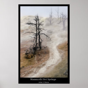 Affiches Mammoth Hot Springs