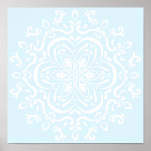 Affiches Mandala arctique