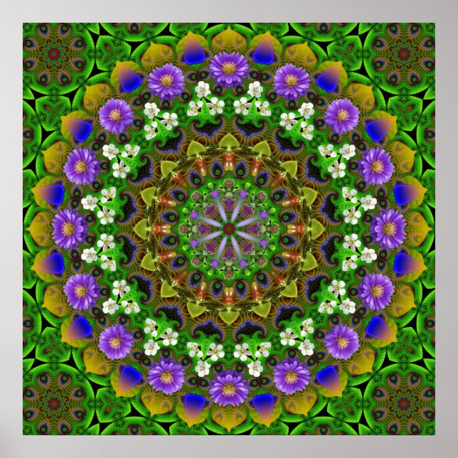 Affiches Mandala - Daily Focus 2.24.2018 (Devant)