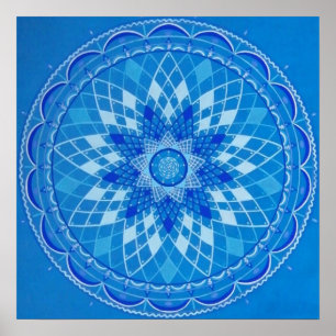 Affiches Mandala de dentelle