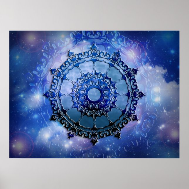 Affiches Mandala de l'Esprit Celtique (Devant)