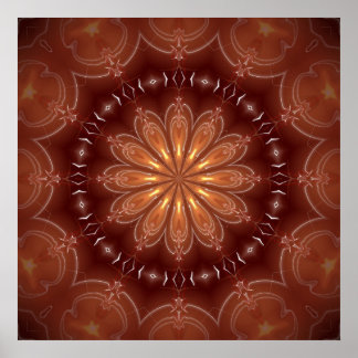 Affiches Mandala Indian Power 2