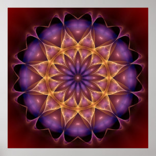 Affiches Mandala Kalakupua 1