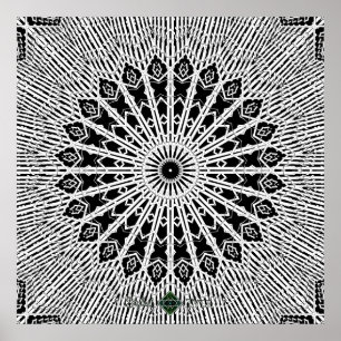 Affiches Mandala Miroir