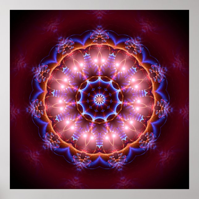 Affiches Mandala 'Owela 1 (Devant)