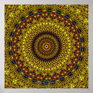 Affiches Mandala perdu