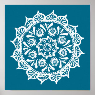 Affiches Mandala Tidepool