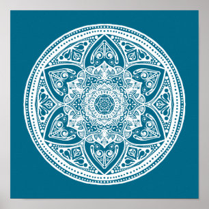 Affiches Mandala Tidepool