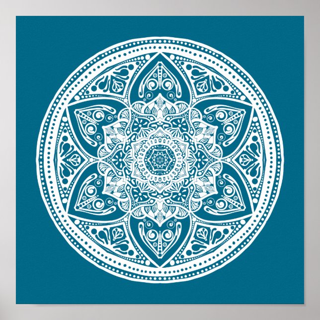 Affiches Mandala Tidepool (Devant)