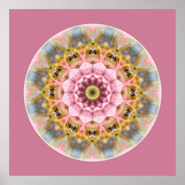Affiches Mandalas from the Heart of Transformation, no 1 (Devant)
