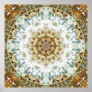 Affiches Mandalas pendant des périodes d'affiche de la