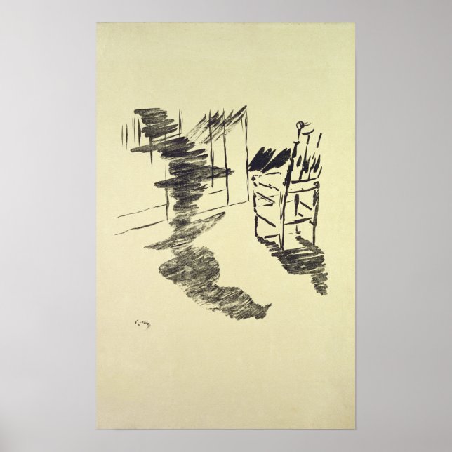 Affiches Manet | Illustration pour 'The Raven' (Devant)