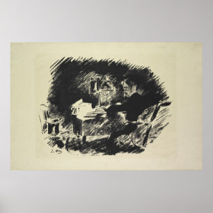 Affiches Manet   Le Corbeau, 1875