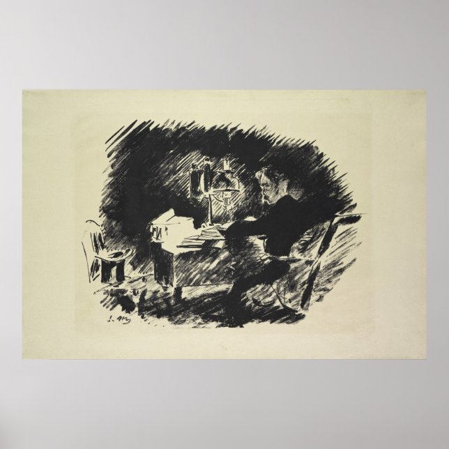 Affiches Manet | Le Corbeau, 1875 (Devant)