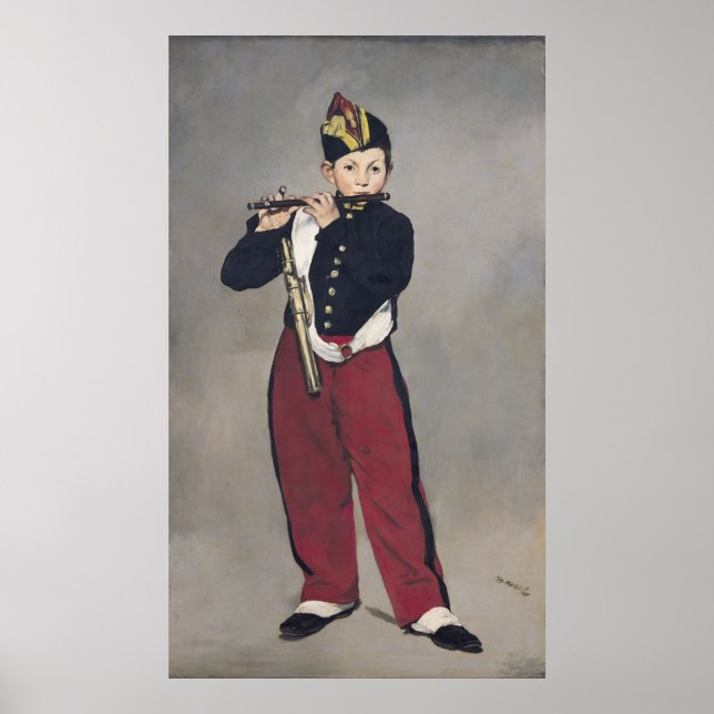 Affiches Manet | Le Fifer, 1866 (Devant)
