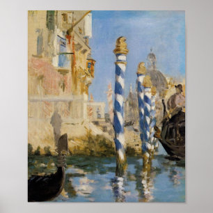 Affiches Manet, Le Grand Canal, Venise