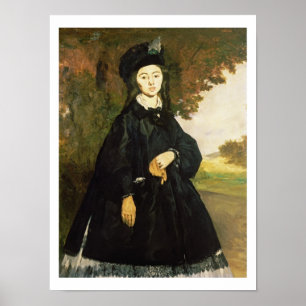 Affiches Manet Madame Brunet