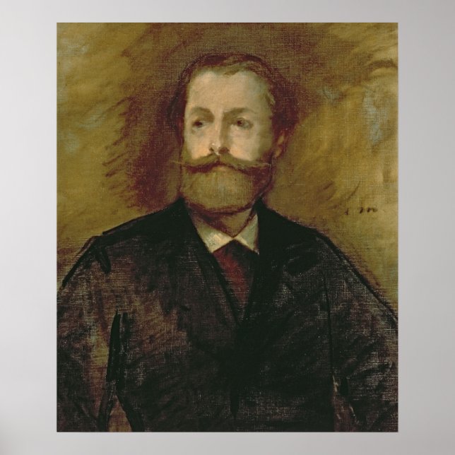 Affiches Manet | Portrait d'Antonin Proust c.1877-80 (Devant)