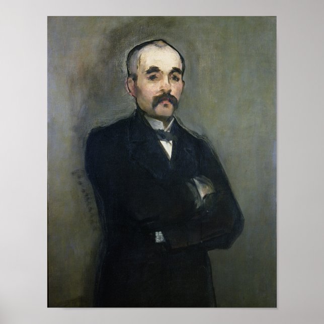 Affiches Manet | Portrait de Georges Clemenceau, 1879 (Devant)