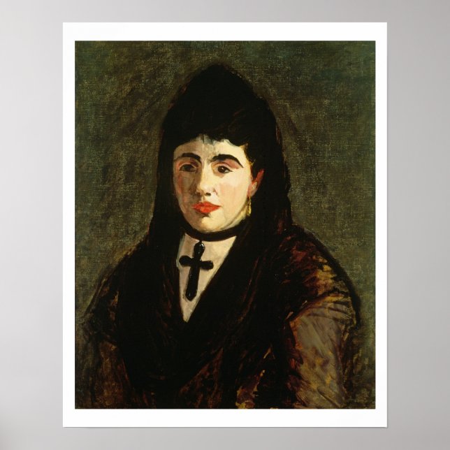 Affiches Manet | The Spaniard (Devant)