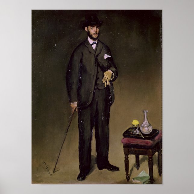 Affiches Manet | Theodore Duret (Devant)