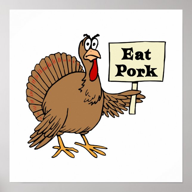 Affiches Manger du porc (Devant)