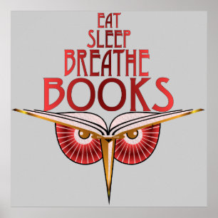 Affiches Manger Sleep Respire Livres Imprimer