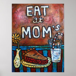 Affiches Mangez au wagon-restaurant de la maman du ~ de la