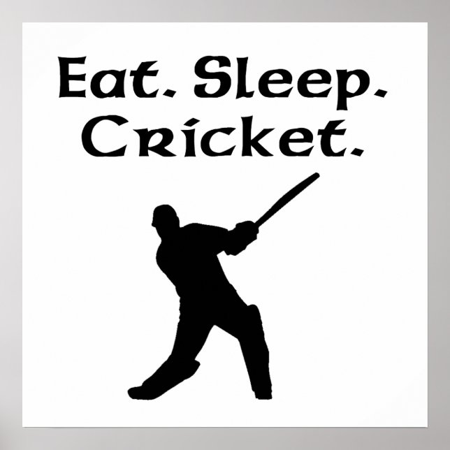 Affiches Mangez le cricket du sommeil (Devant)