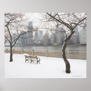 Affiches Manhattan pendant l'hiver