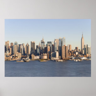 Affiches Manhattan sur l'Hudson