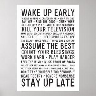 Affiches manifeste de lastlemon