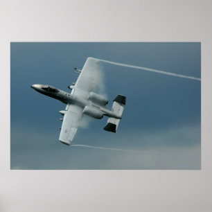 Affiches Manoeuvres A-10 à grande vitesse