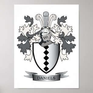 Affiches Manteau de crête de famille de Daniels des bras
