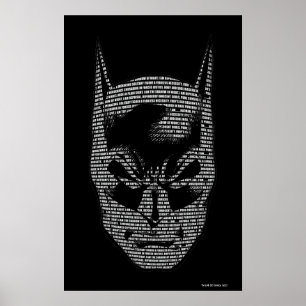 Affiches Mantra de Batman Head