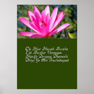 Affiches Mantra de Gayatri