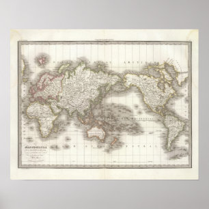Affiches Mappemonde - Carte du monde