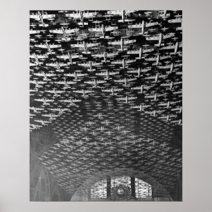 Affiches Maquettes d'avions, 1943. Photo ancienne