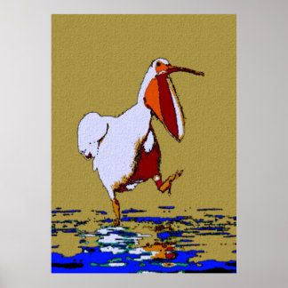 Affiches Marche comique Pelican Louisiane