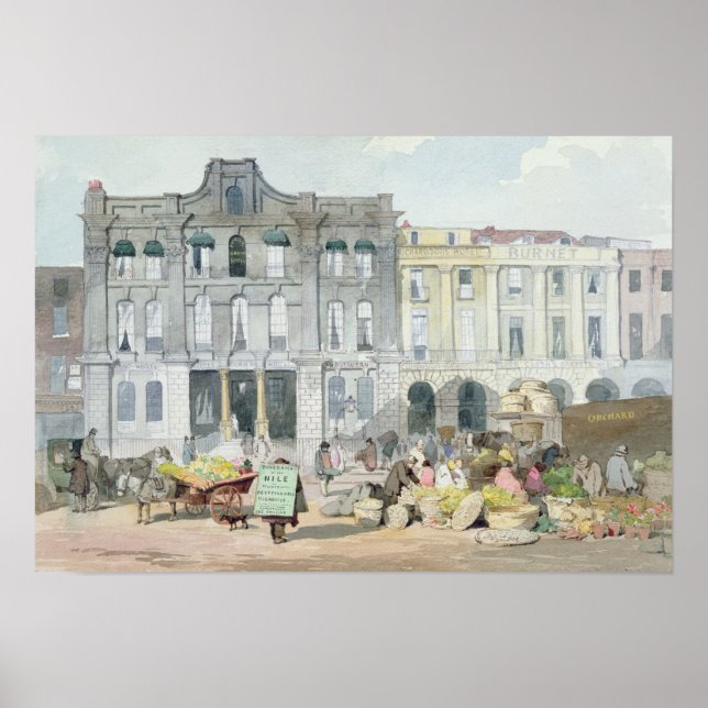 Affiches Marché de Covent Garden (Devant)