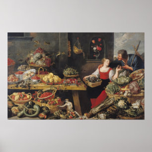 Affiches Marché des fruits et légumes