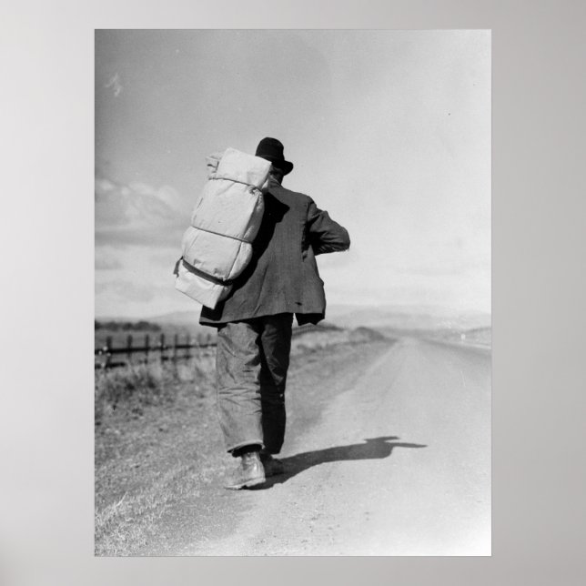 Affiches Marche des migrants - 1935 (Devant)