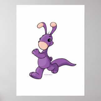 Affiches Marche violet Blumaroo