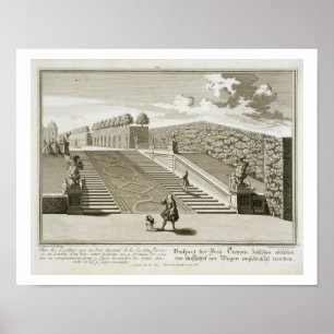 Affiches Marches à la terrasse du jardin, Palais du Belvédè
