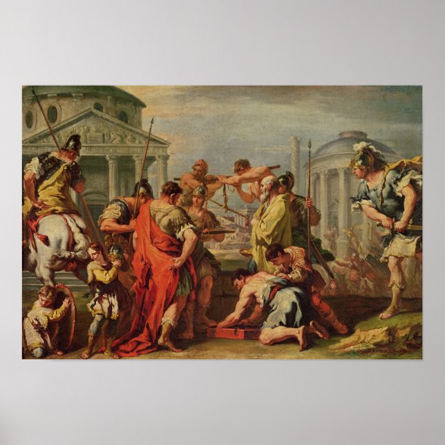 Affiches Marcus Furius Camillus et Brennus (Devant)